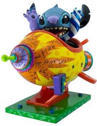 Lilo & Stitch - Disney Samlerfigurer - Stitch med raket - Ingen - multifarvet