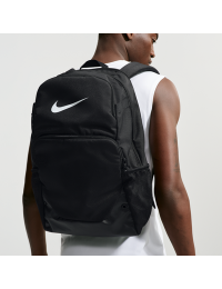 Nike Brasilia-rygsæk (ekstra stor, 30 L) - sort