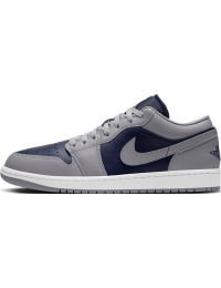 Air Jordan 1 Low-sko til mænd - grå