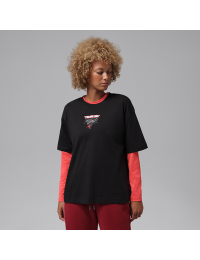 Jordan-kæreste-T-shirt til kvinder - sort