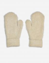 Nelly - Hvid - Alpaca Blend Mittens