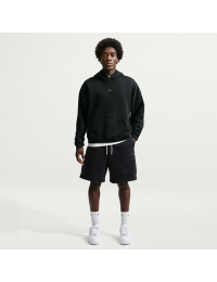 Nike Standard Issue Dri-FIT-basketballshorts i french terry-fleece (20 cm) til mænd - sort