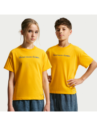 Caitlin Clark Dri-FIT-T-shirt til større børn - gul