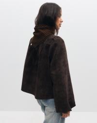 BECKSÖNDERGAARD - Brun - Gingham Wica Scarf