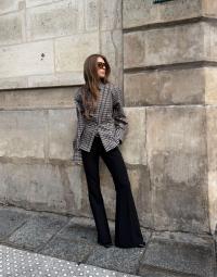 Nelly - Ternet/Stribet - Back Tied Shirt