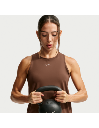 Nike One Classic Dri-FIT-tanktop til kvinder - brun