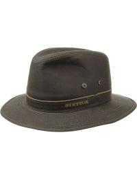 Stetson Men's Ava Waxed Cotton Brown