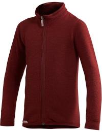 Woolpower Kids' Full Zip Jacket 400 Rust Red