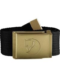 Fjällräven Canvas Brass Belt 4 cm Black