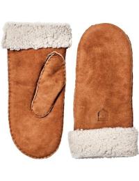 Hestra Women's Sheepskin Mitt Kork
