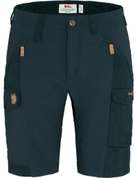 Fjällräven Women's Nikka Shorts Curved Dark Navy