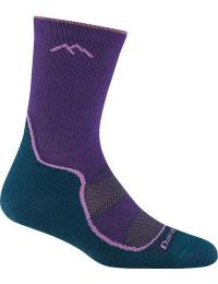 Darn Tough Women's Light Hiker Micro Crew Light Cushion Grape