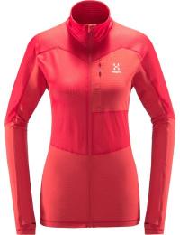 Haglöfs Sirro Mid Jacket Women Hibiscus Red