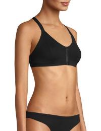 Casall Women's Scuba Zip Bikini Top Black