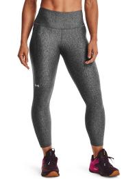 Under Armour Women's HG Armour Hi Ankle Leggings Charcoal Light Heather
