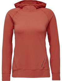 Black Diamond Women's Ls Alpenglow Hoody Baja Sunrise