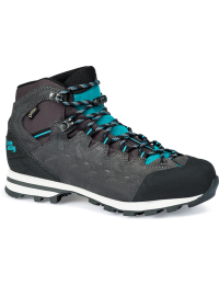 Hanwag Women's Makra Light Lady Gore-Tex Asphalt/Bluegreen