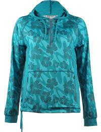 Skhoop Women's Ylva Zip Hood Aqua