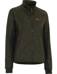Swedteam Women's Ultra Sweater Full Zip Hunting Green