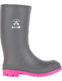 Kamik Kids' Stomp Charcoal Magenta