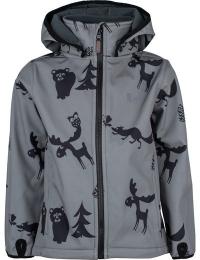 Lindberg Kids' Melbourne Softshell Jacket Anth/black