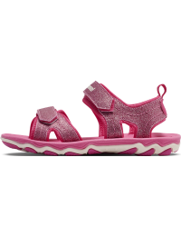 Hummel Juniors' Sandal Glitter Pink Flambè