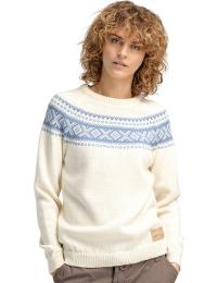 Dale of Norway Women's Vågsøy Wool Sweater Offwhite