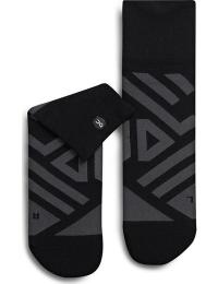 On Women's Performance High Sock Black/Shadow