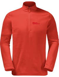 Jack Wolfskin Men's Taunus Halfzip Strong Red