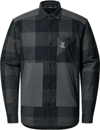 Haglöfs Men's Insulated Timmer Shirt True Black/Magnetite