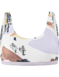 Picture Organic Clothing Women's Clove Print Bralette Top Pyla