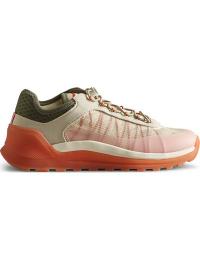 HUNTER Women's Travel Trainer Shaded White/Lichen Green/Skimming Stone/Coral Shade
