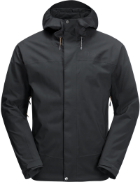 Jack Wolfskin Men's Kammweg 2-Layer Jacket Phantom