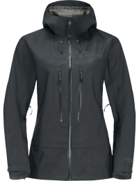 Jack Wolfskin Women's Kammweg 3-Layer Jacket Phantom