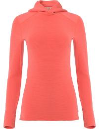 Aclima Women's StreamWool Hoodie Spiced Coral