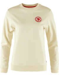 Fjällräven Women's 1960 Logo Badge Sweater Chalk White