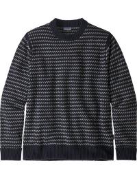 Patagonia Men's Recycled Wool Sweater Classic Navy