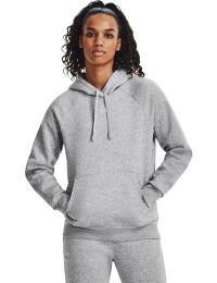 Under Armour Women's UA Rival Fleece Hoodie Mod Gray Light Heather