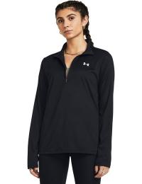 Under Armour Women's Tech 1/2 Zip Solid Black