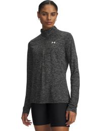 Under Armour Women's UA Tech™ Twist ½ Zip Black
