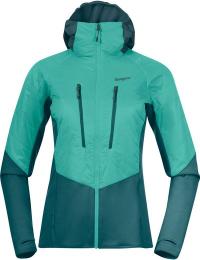 Bergans Women's Tind Light Insulated Jacket  Light Malachite Green/Malachite Green