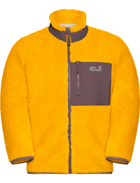 Jack Wolfskin Kids' Ice Curl Jacket Burly Yellow Jw