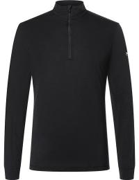 super.natural Men's Tundra175 Zip 1/4 Jet Black