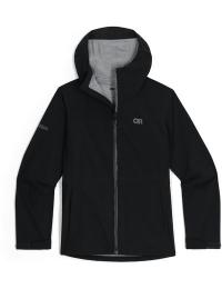 Outdoor Research Women's Stratoburst Stretch Rain Jacket Black