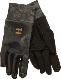 Härkila Men's Härkila Noctyx Camo Fleece Glove Axis Msp Black