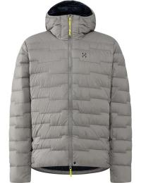 Haglöfs Men's Roc Flash Down Hood Stone Brick