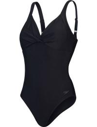 Speedo Women's Shaping Cross Knot 1 Piece Black