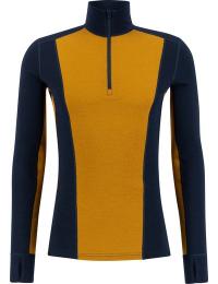 Ulvang Men's Peak Map Half Zip Baselayer Navy Blue/Cathay Spice