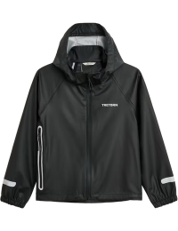 Tretorn Kids' Packable Rainbreaker Set Black