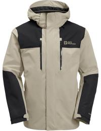 Jack Wolfskin Men's Jasper 2-Layer Jacket Stone